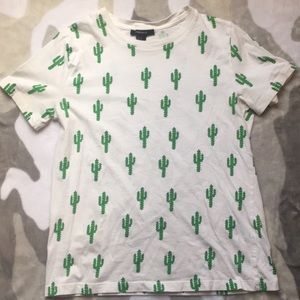 White Cactus Short Sleeve